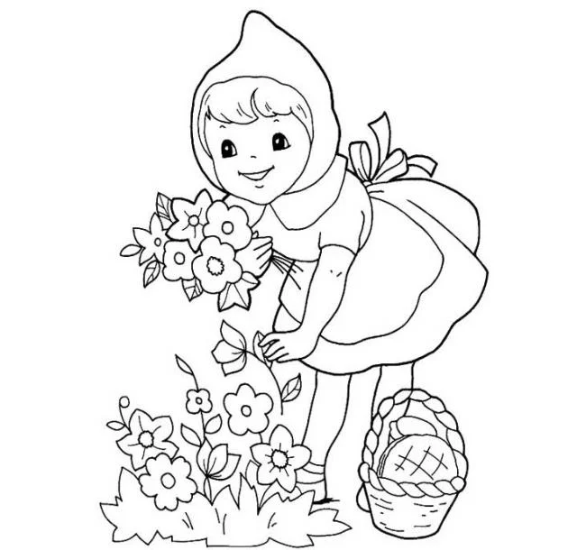 Resumen de imágenes para colorear hermosas y simples para bebés de 5 años.