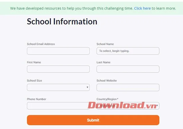 Zoom ile eğitim hesabı doğrulaması için kaydolun