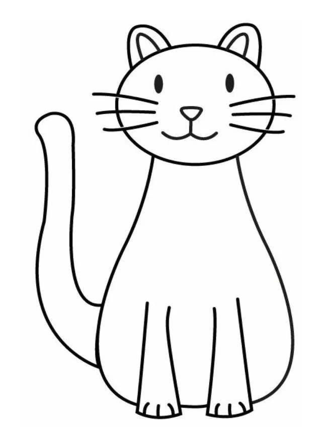 Resumen de imágenes para colorear hermosas y simples para bebés de 5 años.