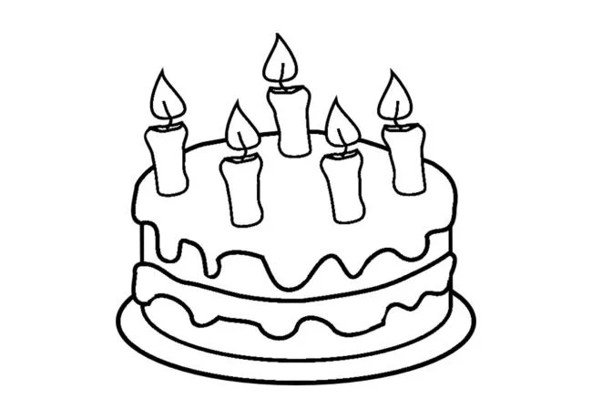 Resumen de imágenes para colorear hermosas y simples para bebés de 5 años.