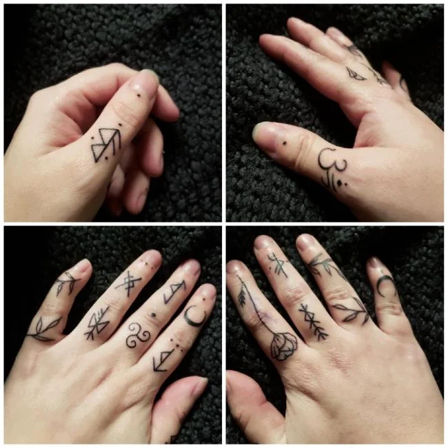 Koleksi tatu pergelangan tangan yang sangat unik untuk anda