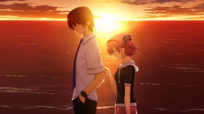 Collection of Anime wallpapers about sad, lonely love