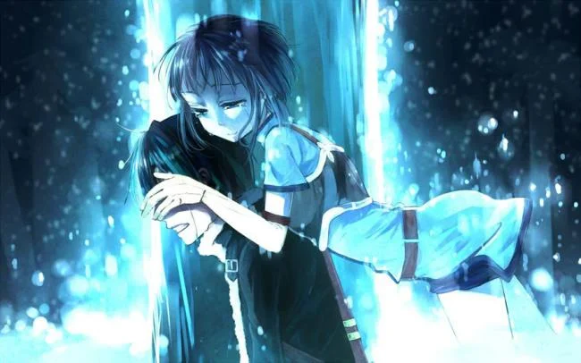 Collection of Anime wallpapers about sad, lonely love