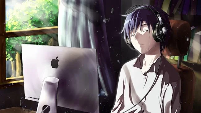 Collection of Anime wallpapers about sad, lonely love