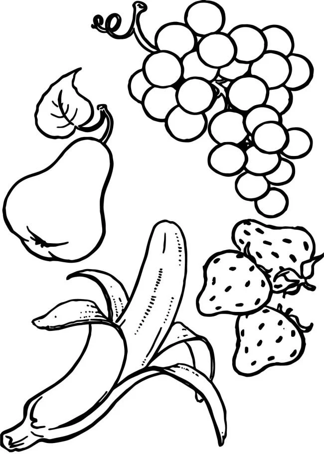 Koleksi stroberi mewarnai gambar untuk balita untuk berlatih mewarnai
