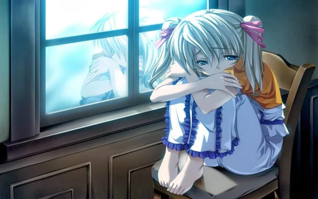 Collection of Anime wallpapers about sad, lonely love