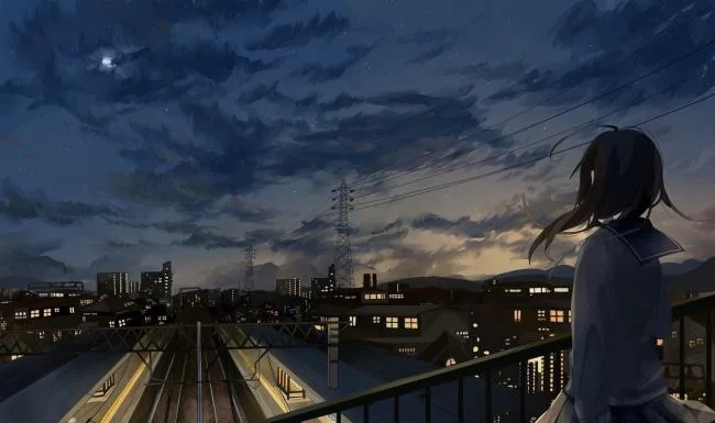 Collection of Anime wallpapers about sad, lonely love