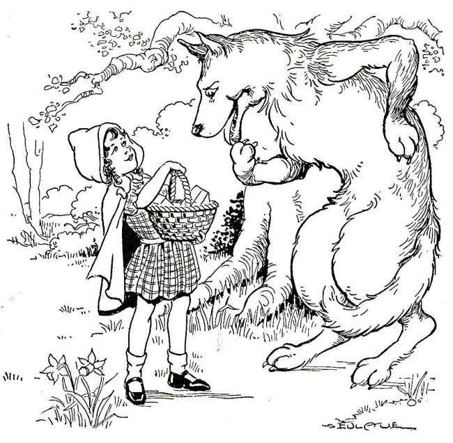 Resumen de fotos de caperucita roja en cuentos de hadas