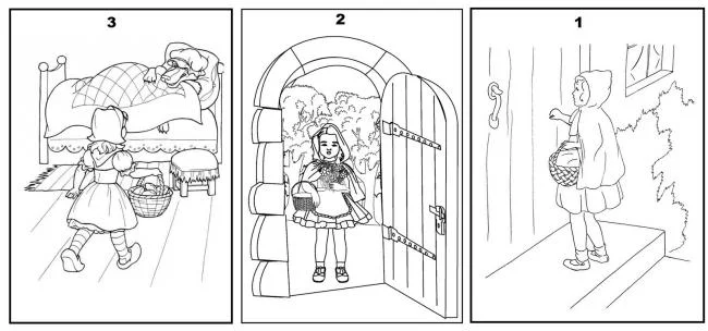 Resumen de fotos de caperucita roja en cuentos de hadas