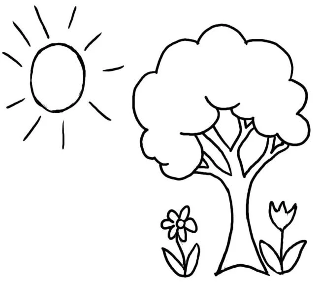 Summary of beautiful and simple coloring pictures for 3-year-old babies
