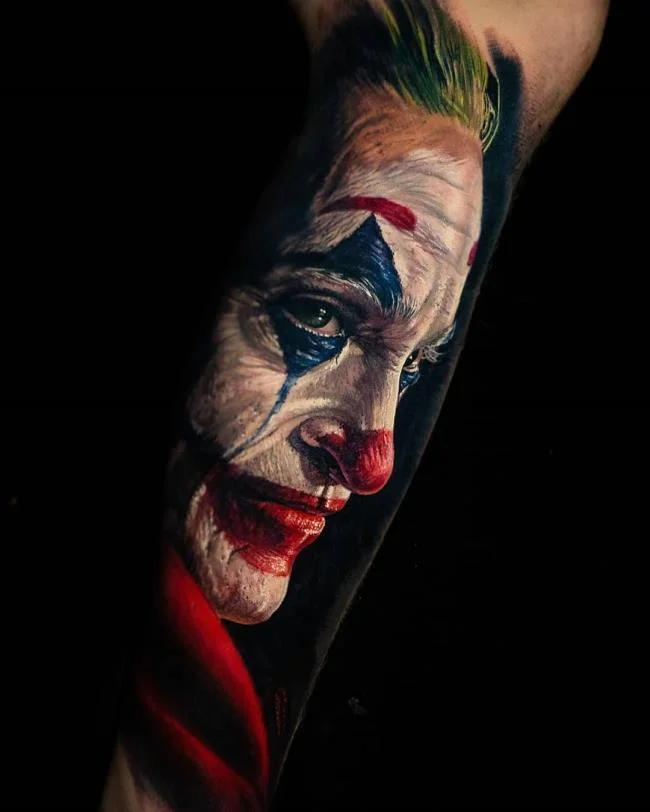 Koleksi pola tato Joker yang misterius dan sangat menarik Koleksi pola tato Joker yang misterius dan sangat menarik
