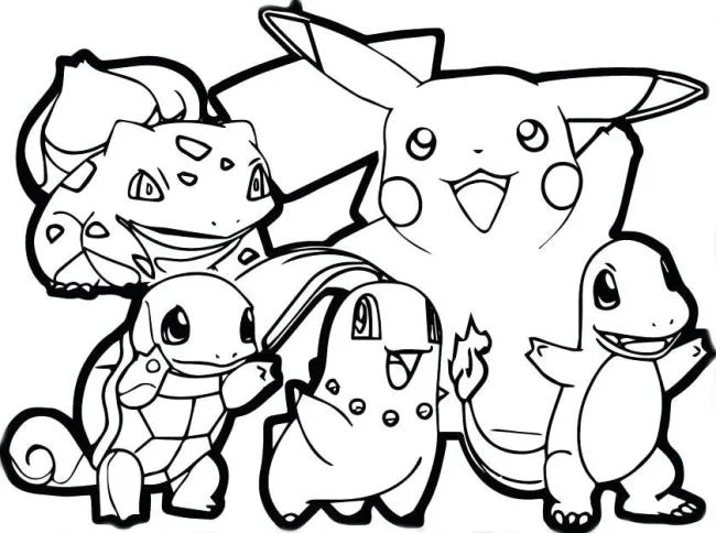 Koleksi pewarna gambar Pokemon yang paling indah