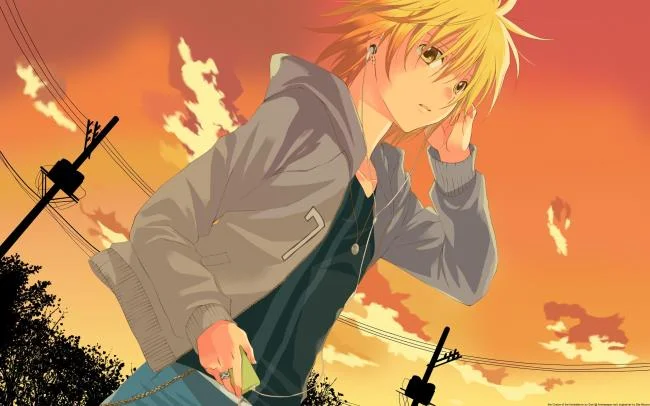 Koleksi wallpaper anak lelaki Anime yang kacak