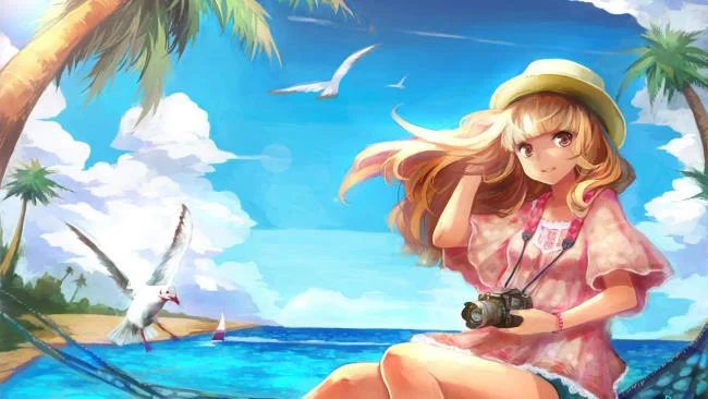 Koleksi wallpaper gadis Anime comel yang indah