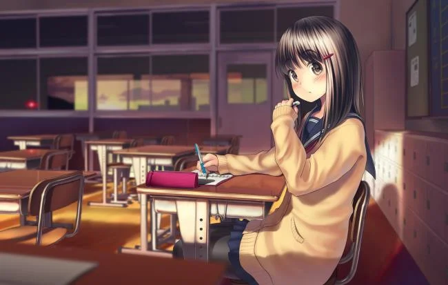 Koleksi wallpaper gadis Anime comel yang indah