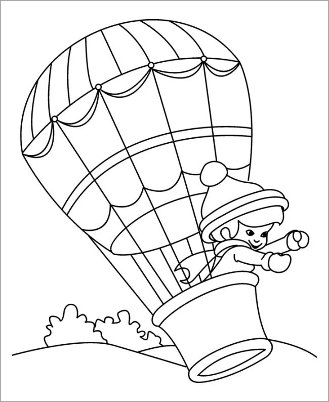 Koleksi gambar pewarna belon bayi yang paling indah