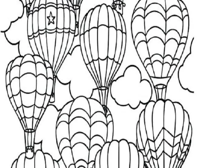 Koleksi gambar pewarna belon bayi yang paling indah