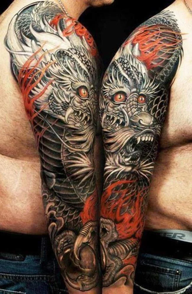 Koleksi 50 pola tato naga di lengan