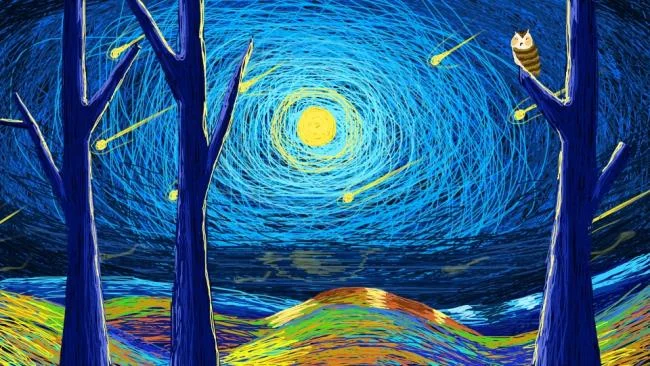 50 gambar kertas dinding biru terindah