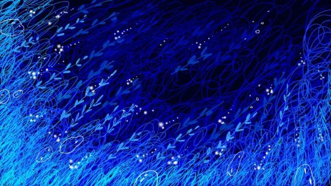 50 gambar kertas dinding biru terindah