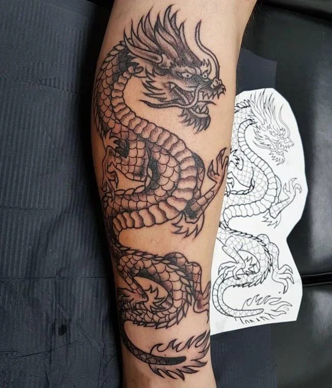 Koleksi 50 pola tato naga di lengan