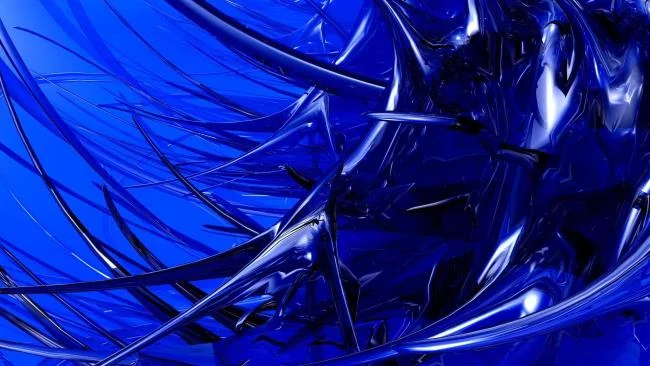 50 gambar kertas dinding biru terindah