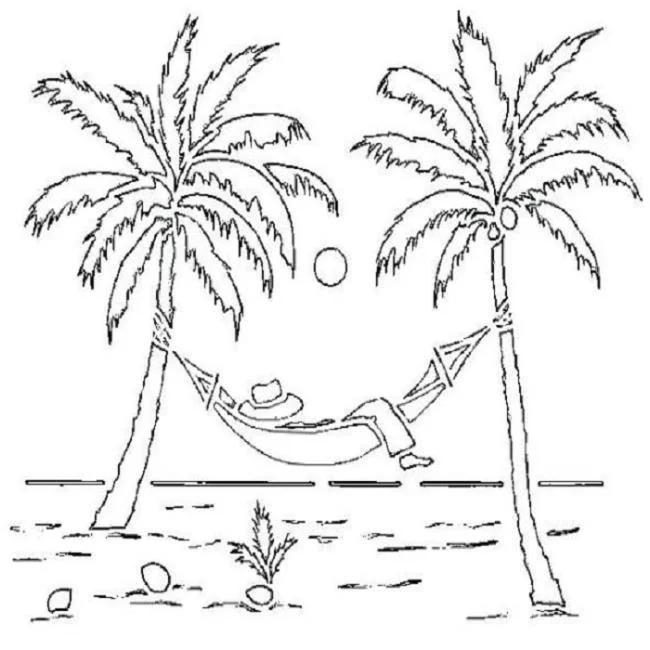 Koleksi gambar pewarna kelapa yang paling indah untuk kanak-kanak