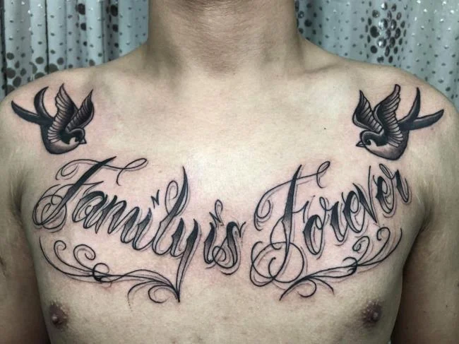 Koleksi tatu Keluarga, Keluarga selamanya sangat bermakna