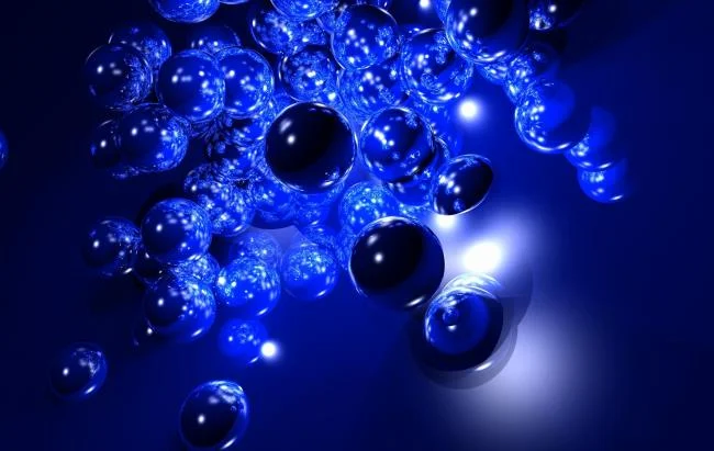 50 gambar kertas dinding biru terindah