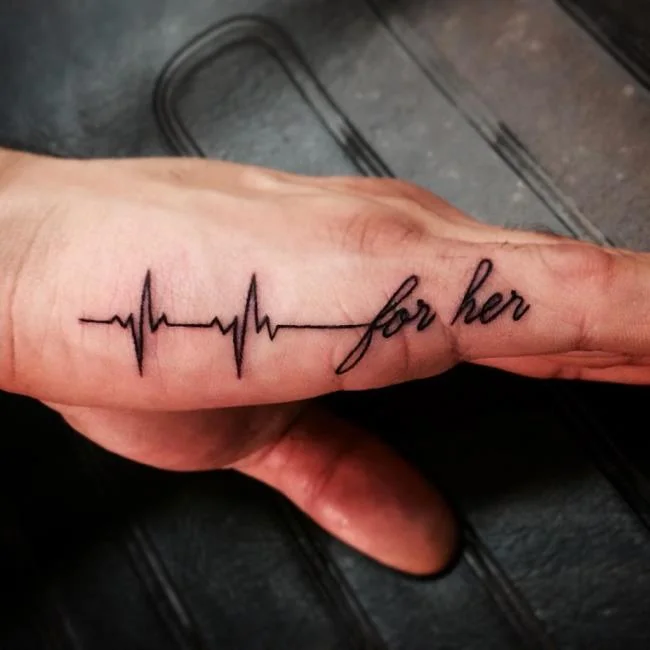 Recomienda más de 50 patrones de tatuaje de frecuencia cardíaca extremadamente significativos