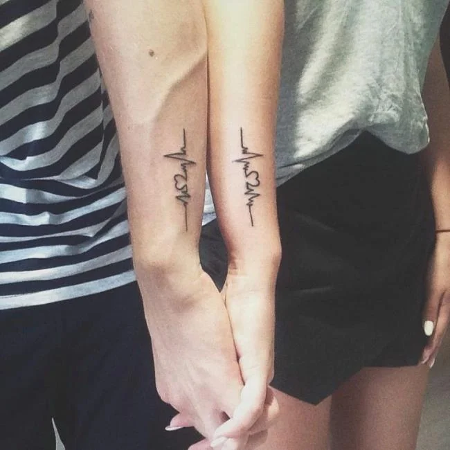 Recomienda más de 50 patrones de tatuaje de frecuencia cardíaca extremadamente significativos