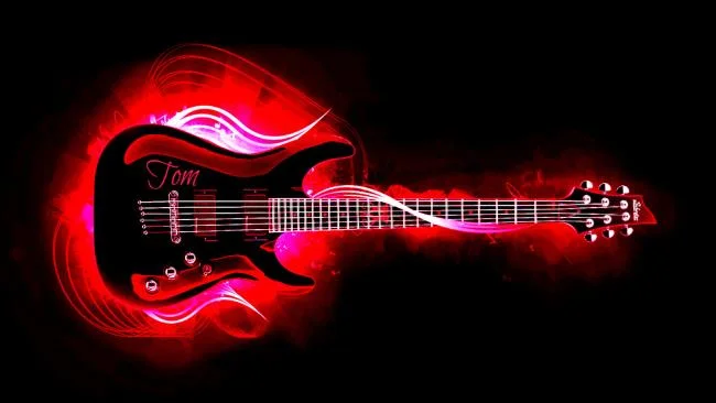 Koleksi gambar gitar yang paling indah