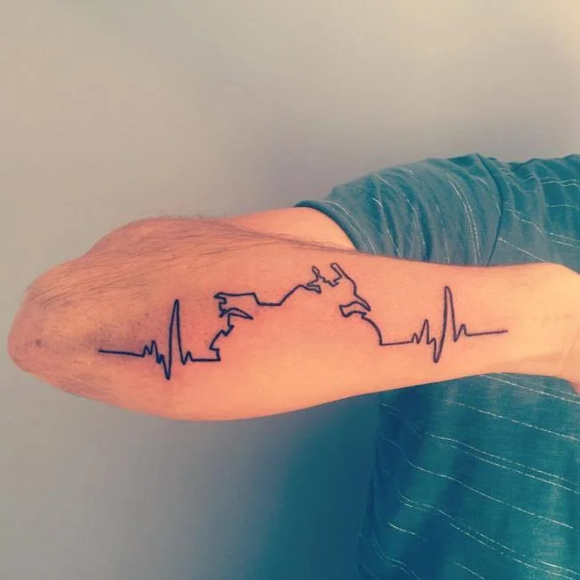 Recomienda más de 50 patrones de tatuaje de frecuencia cardíaca extremadamente significativos