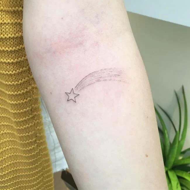 Koleksi corak tatu bintang kecil yang comel
