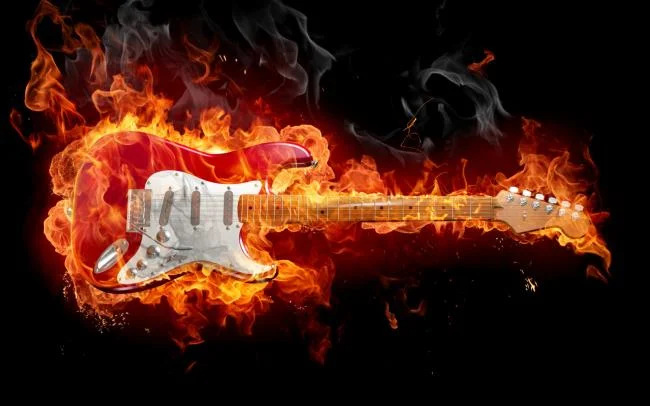 Koleksi gambar gitar yang paling indah