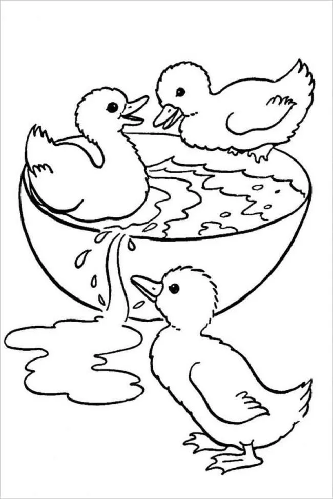 Résumé des images à colorier des animaux de compagnie dans la famille