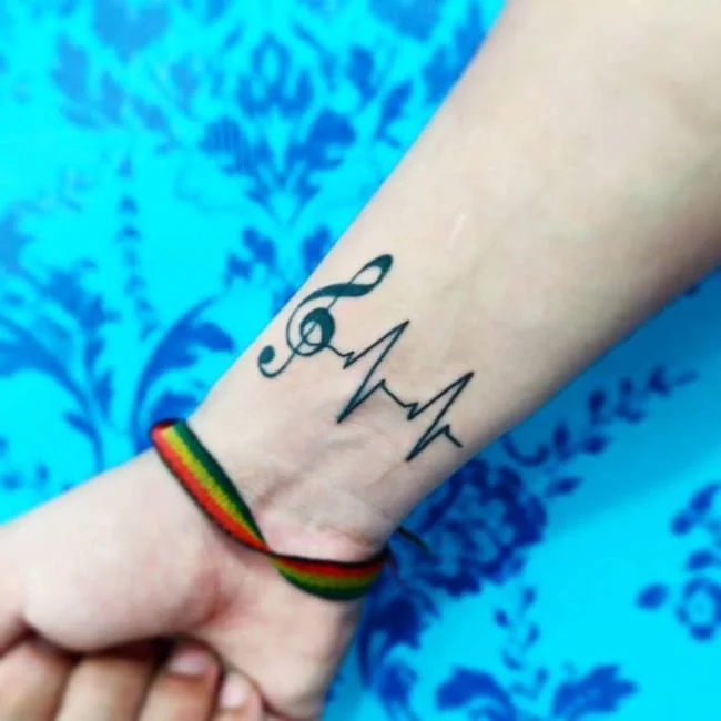Recomienda más de 50 patrones de tatuaje de frecuencia cardíaca extremadamente significativos