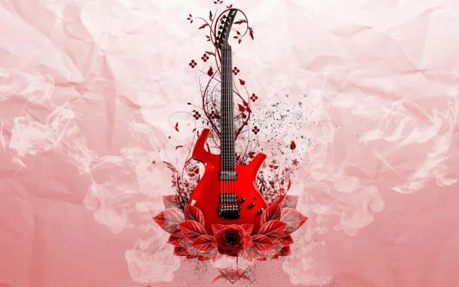 Koleksi gambar gitar yang paling indah