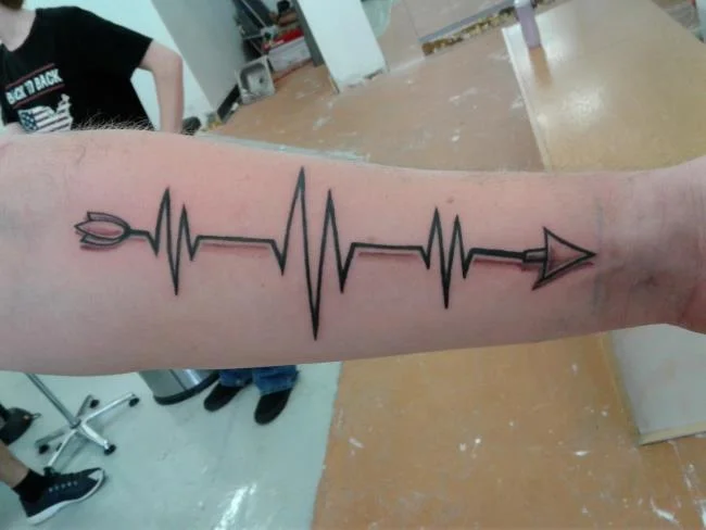 Recomienda más de 50 patrones de tatuaje de frecuencia cardíaca extremadamente significativos