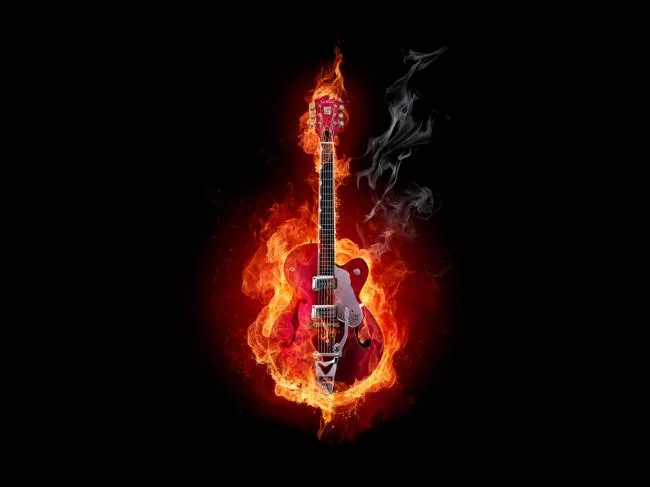 Koleksi gambar gitar yang paling indah