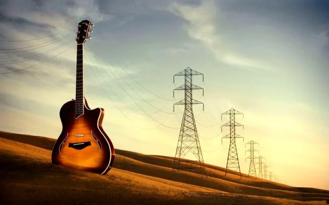 Koleksi gambar gitar yang paling indah