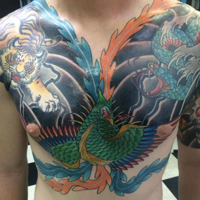 Koleksi corak tatu phoenix eksklusif untuk anda