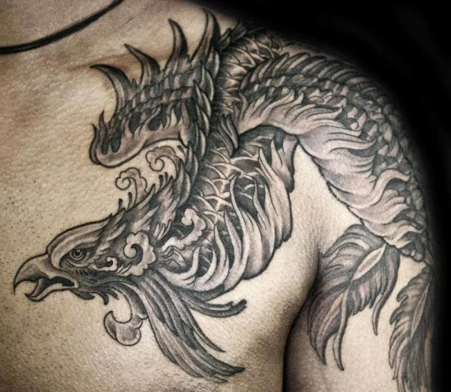 Koleksi corak tatu phoenix eksklusif untuk anda