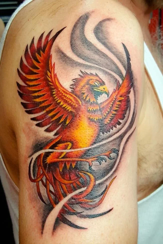 Koleksi corak tatu phoenix eksklusif untuk anda