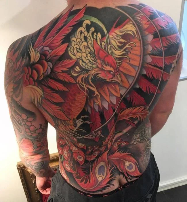 Koleksi corak tatu phoenix eksklusif untuk anda