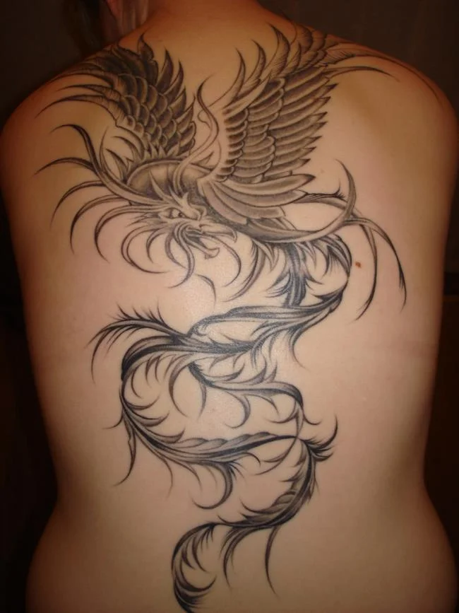 Koleksi corak tatu phoenix eksklusif untuk anda