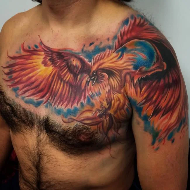 Koleksi corak tatu phoenix eksklusif untuk anda