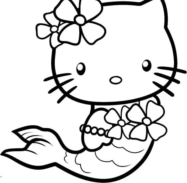 Ringkasan gambar pewarna hello kitty yang indah