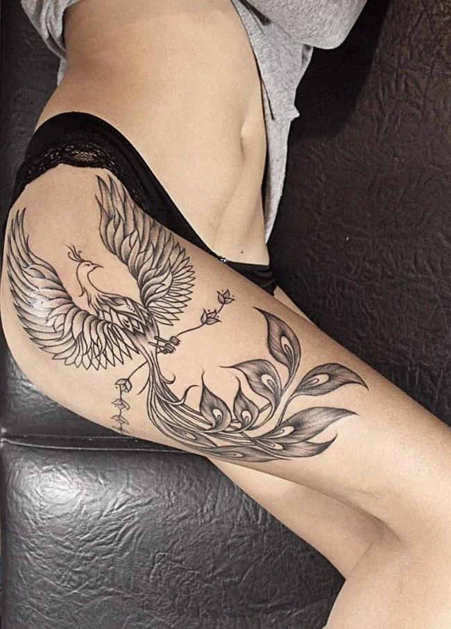 Koleksi corak tatu phoenix eksklusif untuk anda