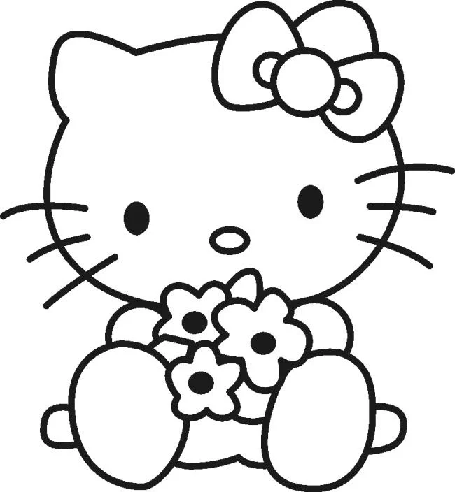Ringkasan gambar pewarna hello kitty yang indah